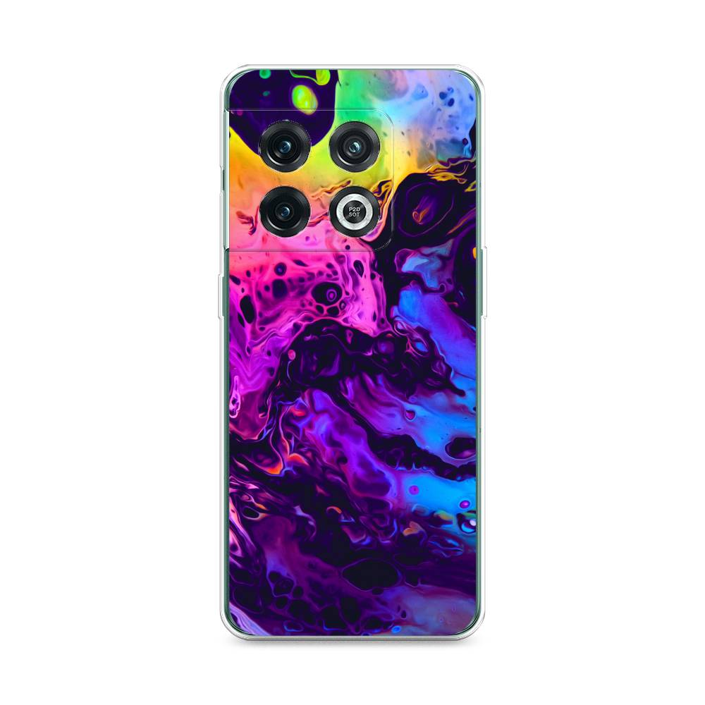 

Чехол Awog на OnePlus 10 Pro / ВанПлас 10 Pro "ACID fluid", Красный, 152150-3