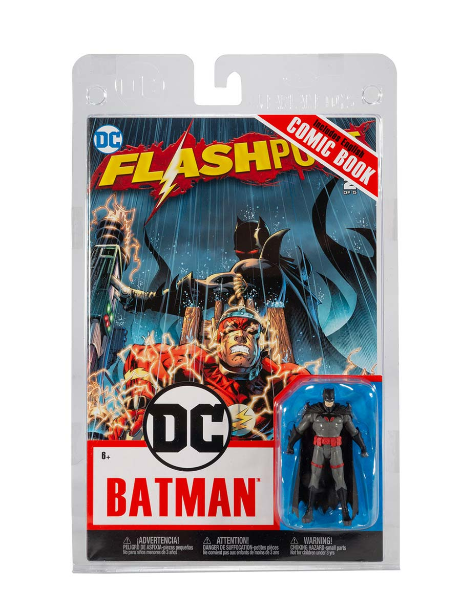 Фигурка с комиксом Batman Flashpoint 8см MF15848