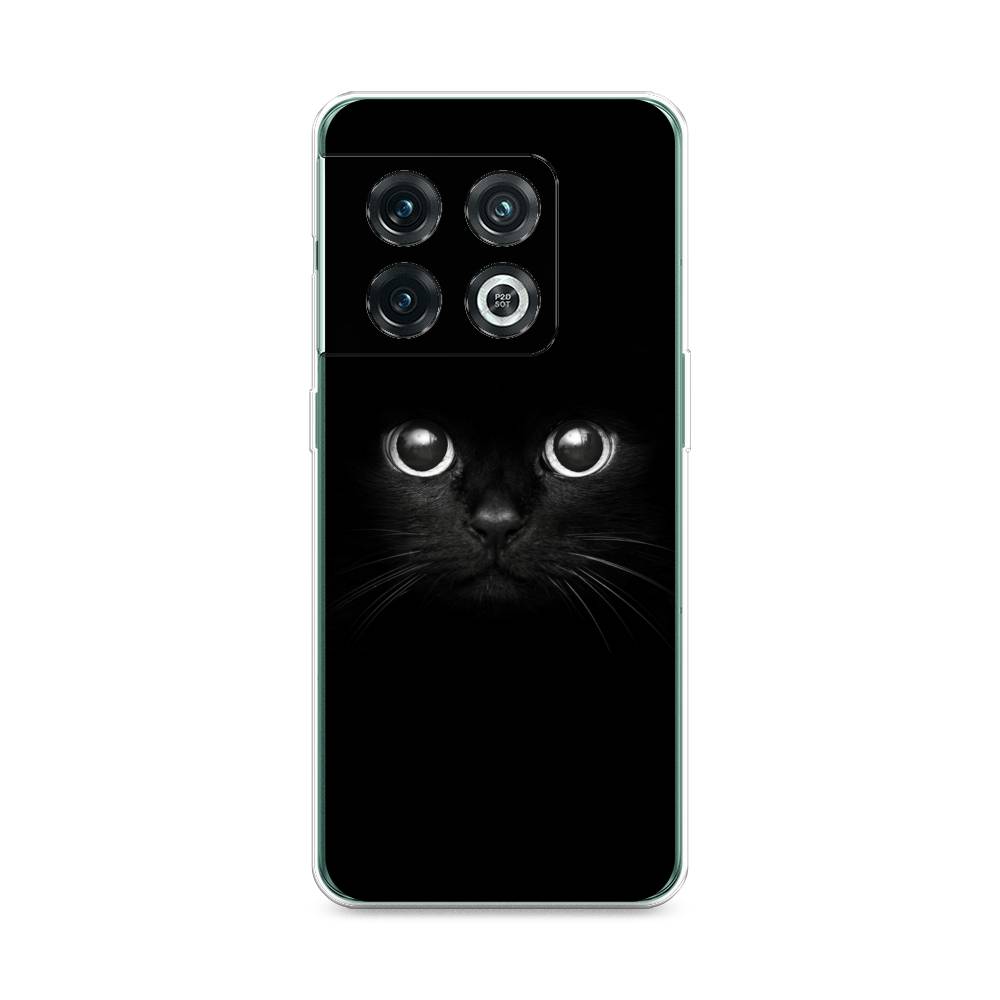 

Чехол Awog на OnePlus 10 Pro / ВанПлас 10 Pro "Взгляд черной кошки", Черный, 152150-1
