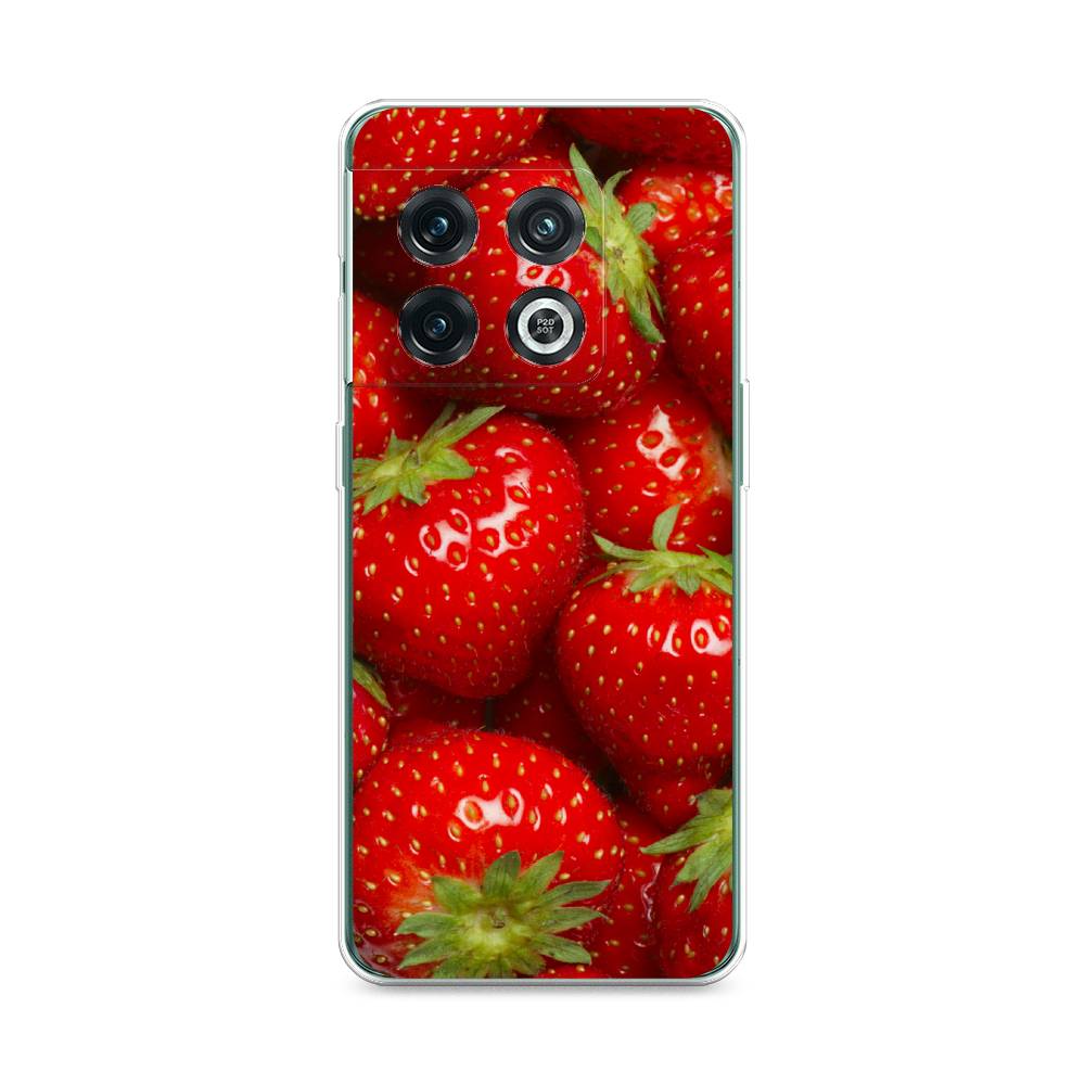 

Чехол Awog на OnePlus 10 Pro / ВанПлас 10 Pro "Клубника", Красный;зеленый, 152150-10