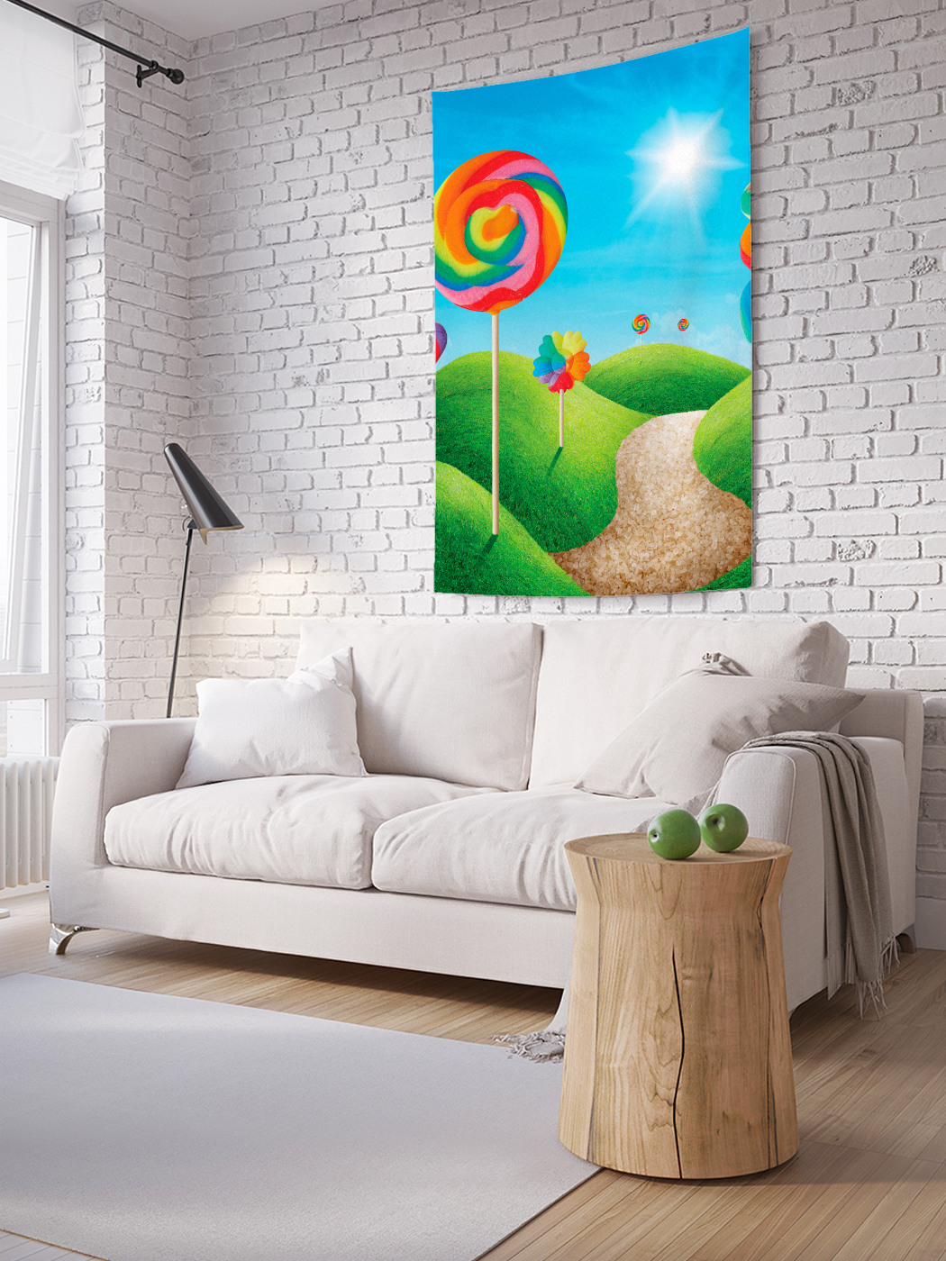 

Вертикальное фотопанно на стену JoyArty Сладкая поляна 100x150 см, Сладкая поляна