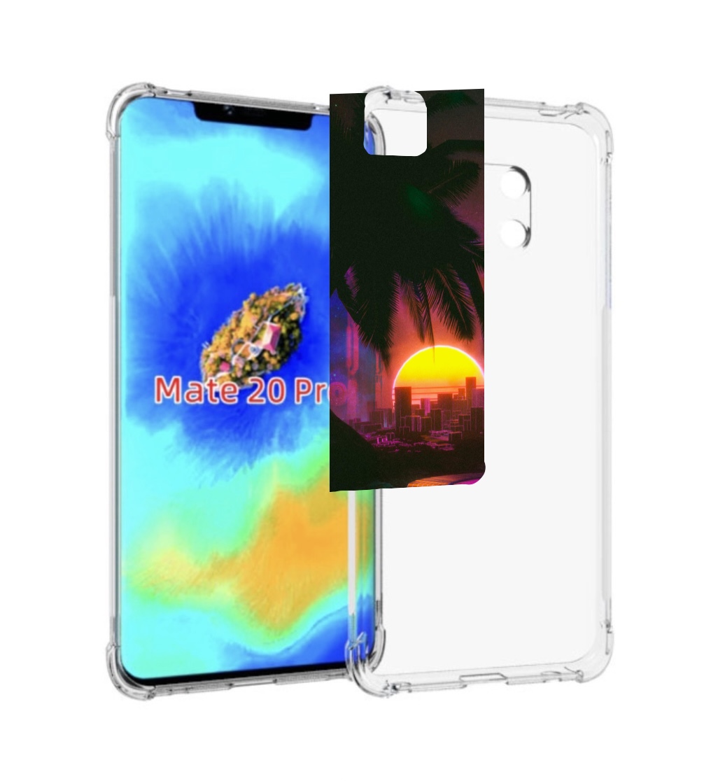 

Чехол MyPads хотлайнмайами 2 для Huawei Mate 20 Pro/Mate 20 RS 6.39, Прозрачный, Tocco