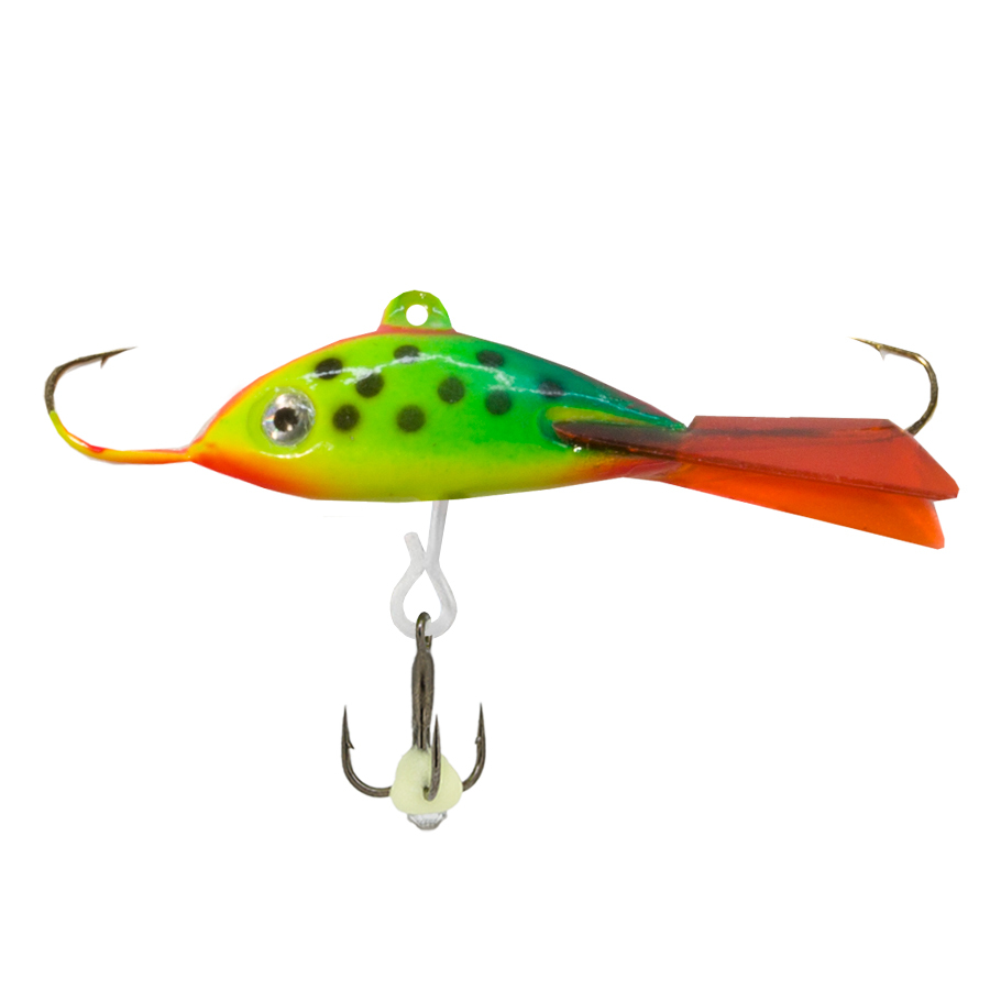 

Балансир Spider Pro 05 10 гр. 43 мм 65, Желтый;зеленый;красный, Pro