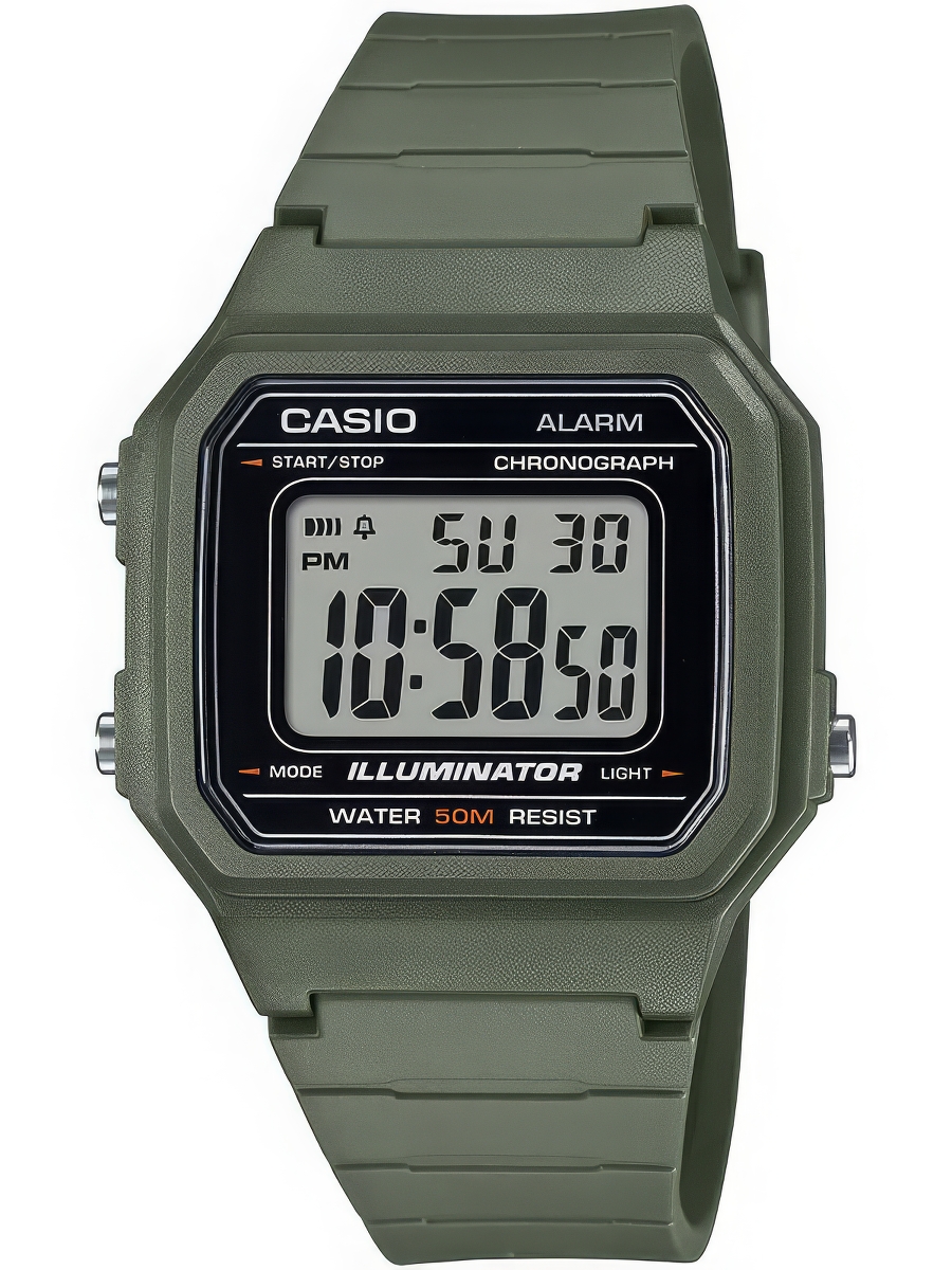 

Наручные часы мужские Casio W-217H-3A, W-217H-3A