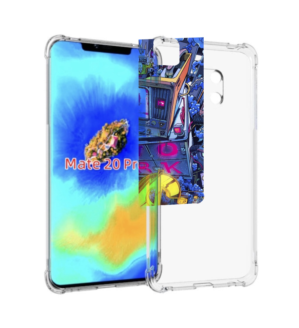 

Чехол MyPads футуристичная картинка для Huawei Mate 20 Pro/Mate 20 RS 6.39, Прозрачный, Tocco