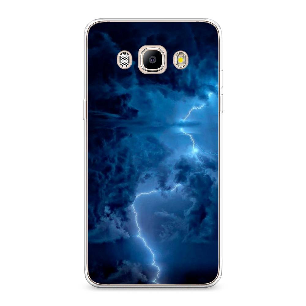 

Чехол Awog на Samsung Galaxy J5 2016 / Самсунг J5 2016 "Молния", Синий, 22750-4