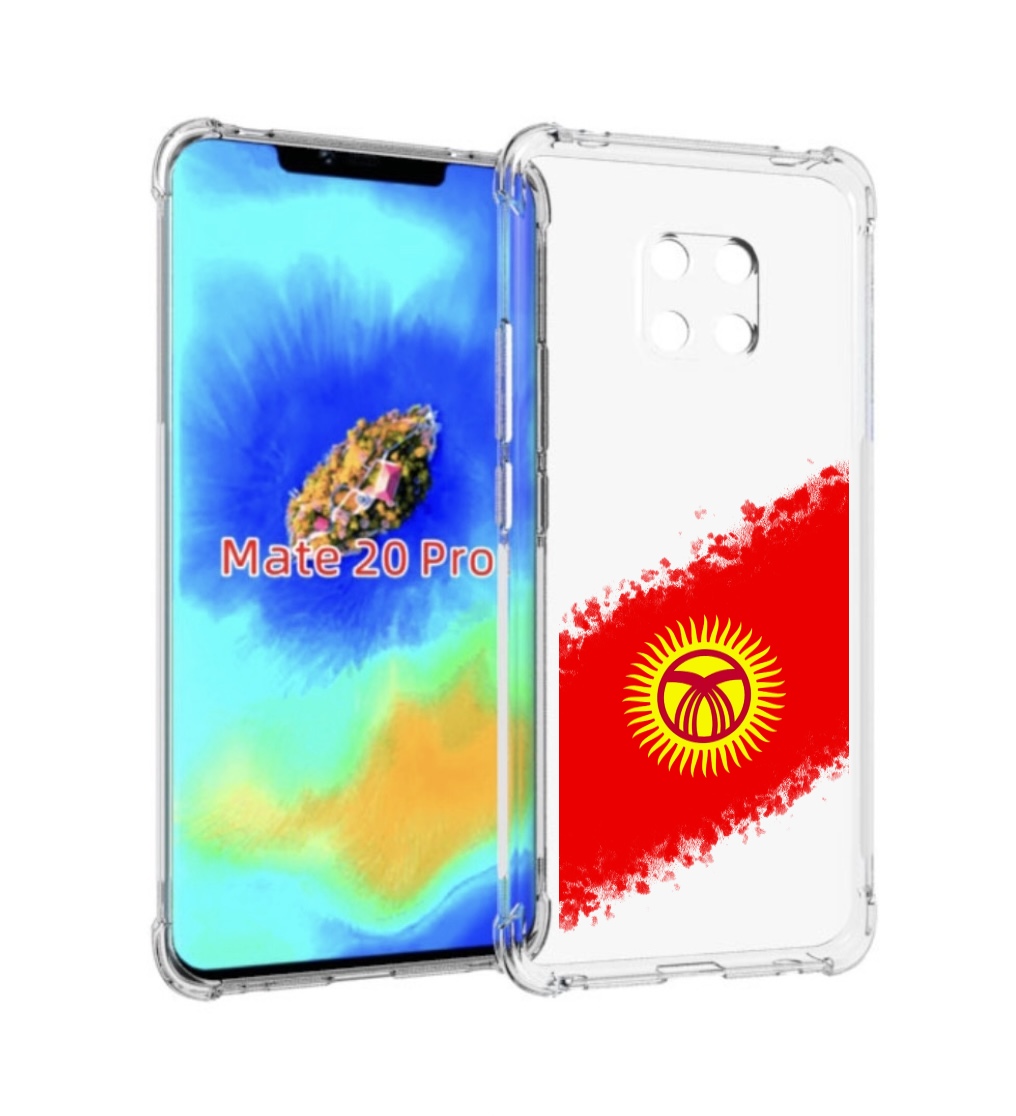 

Чехол MyPads флаг Киргизии для Huawei Mate 20 Pro/Mate 20 RS 6.39, Прозрачный, Tocco