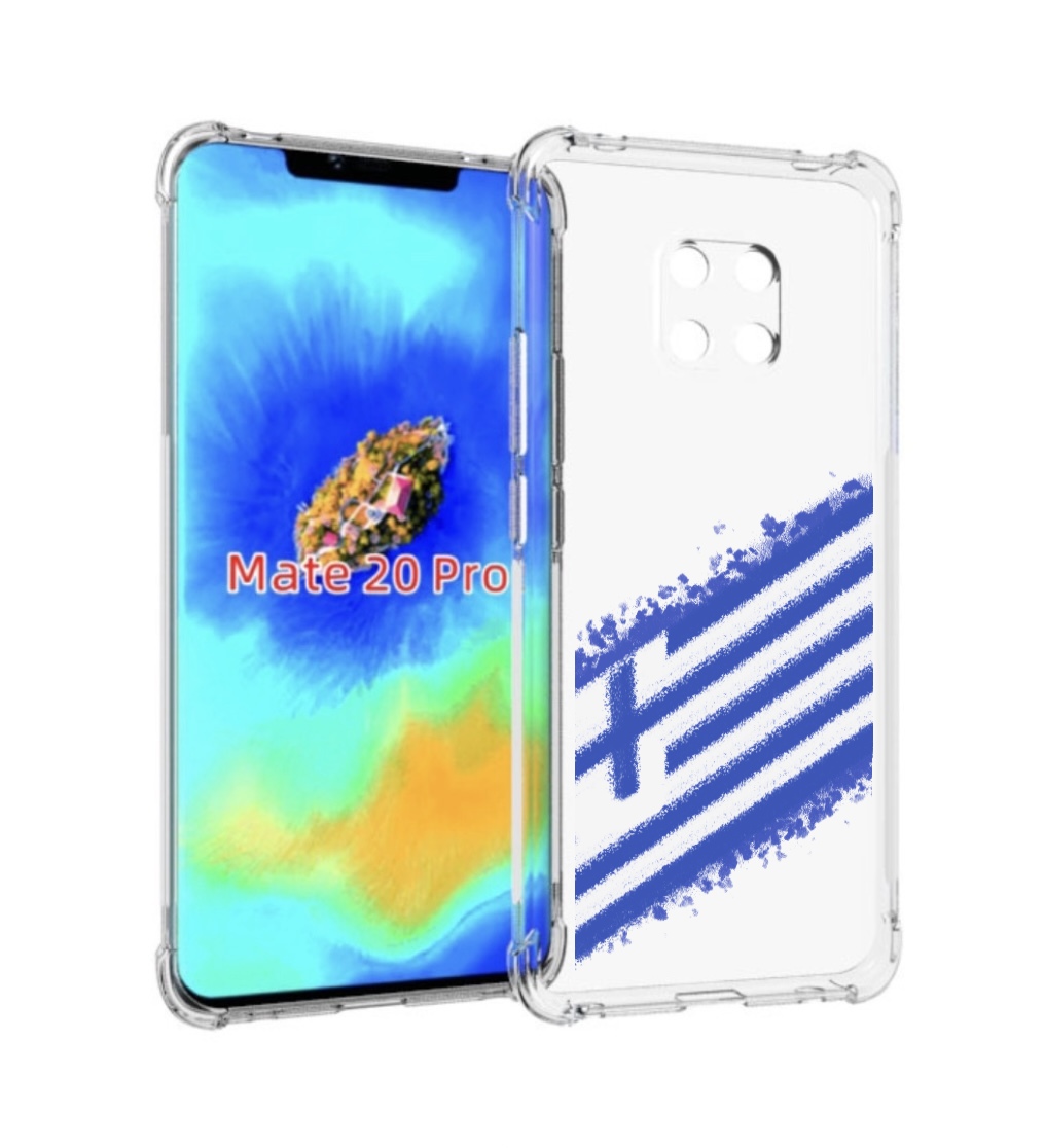 

Чехол MyPads флаг Греции для Huawei Mate 20 Pro/Mate 20 RS 6.39, Прозрачный, Tocco