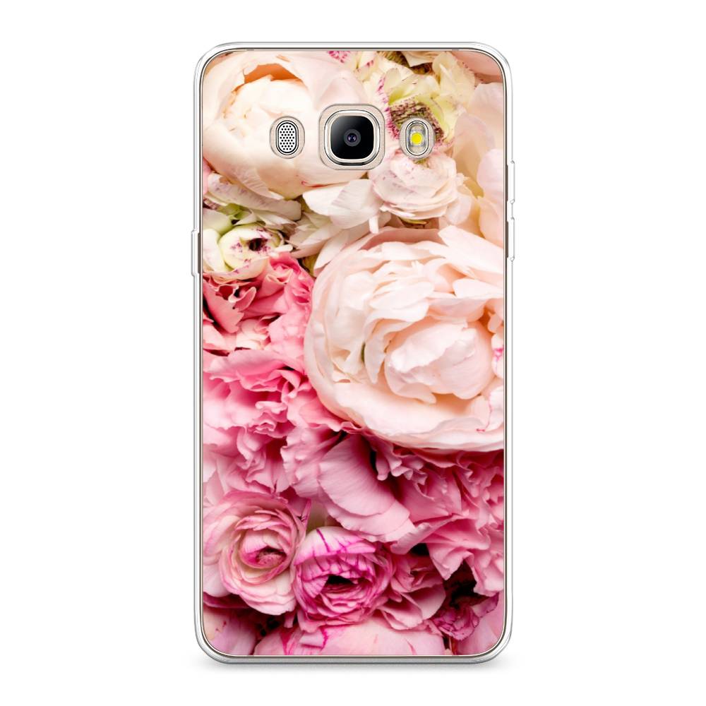 

Чехол Awog на Samsung Galaxy J5 2016 / Самсунг J5 2016 "Пионы яркие", Розовый, 22750-8