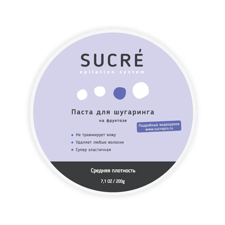 

Паста для шугаринга SUCRE средняя 200 г