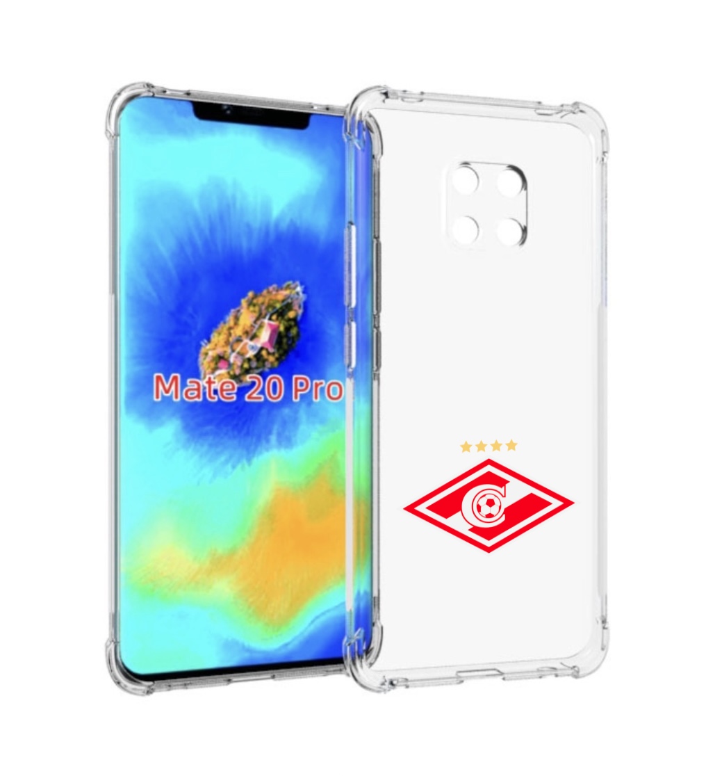 

Чехол MyPads фк спартак 1 для Huawei Mate 20 Pro/Mate 20 RS 6.39, Прозрачный, Tocco