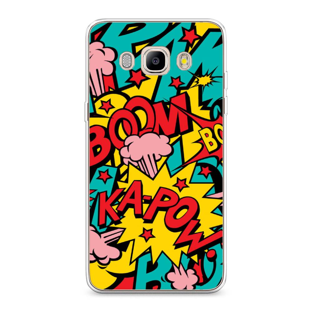 

Чехол Awog на Samsung Galaxy J5 2016 / Самсунг J5 2016 "Постер pop art", Голубой;желтый;красный, 22750-9