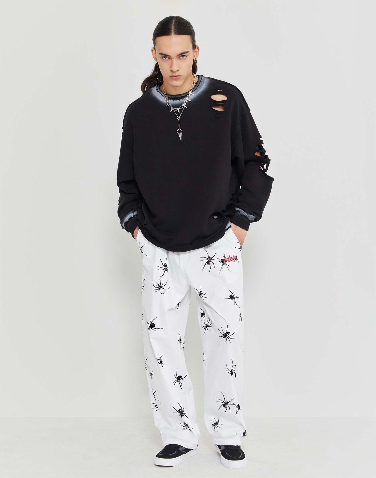 

Брюки для мальчика Gloria Jeans BPT003542 белый 14-16л/176, BPT003542