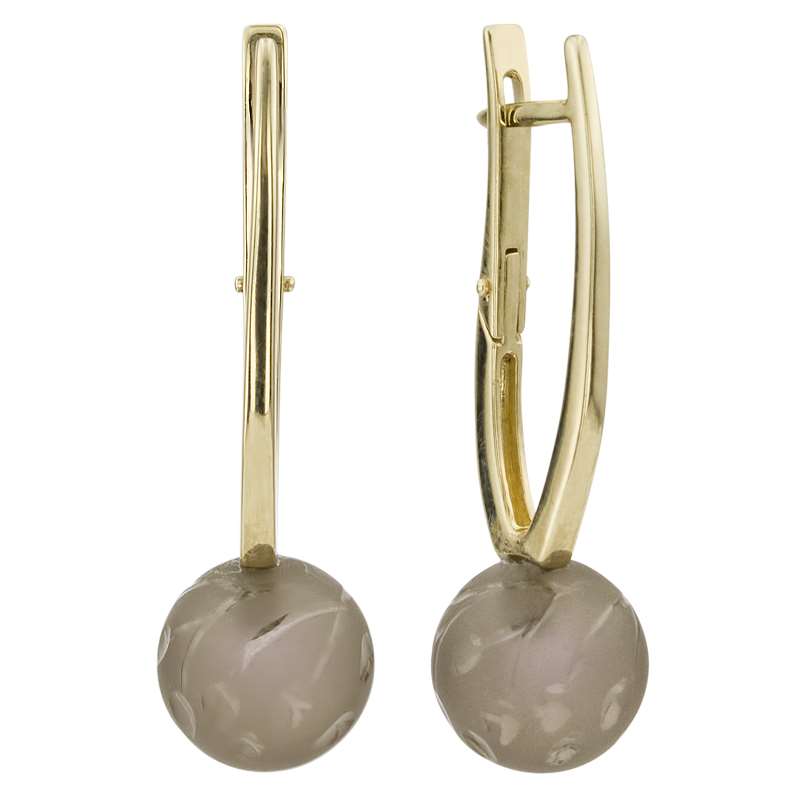 

Серьги из красного золота с раухтопазом ALORIS Серьги 1052Р, Серьги 1052Р