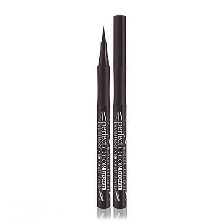 Подводка-фломастер LUXVISAGE для глаз Perfect Color Brown лайнер для глаз loreal perfect slim 003 brown