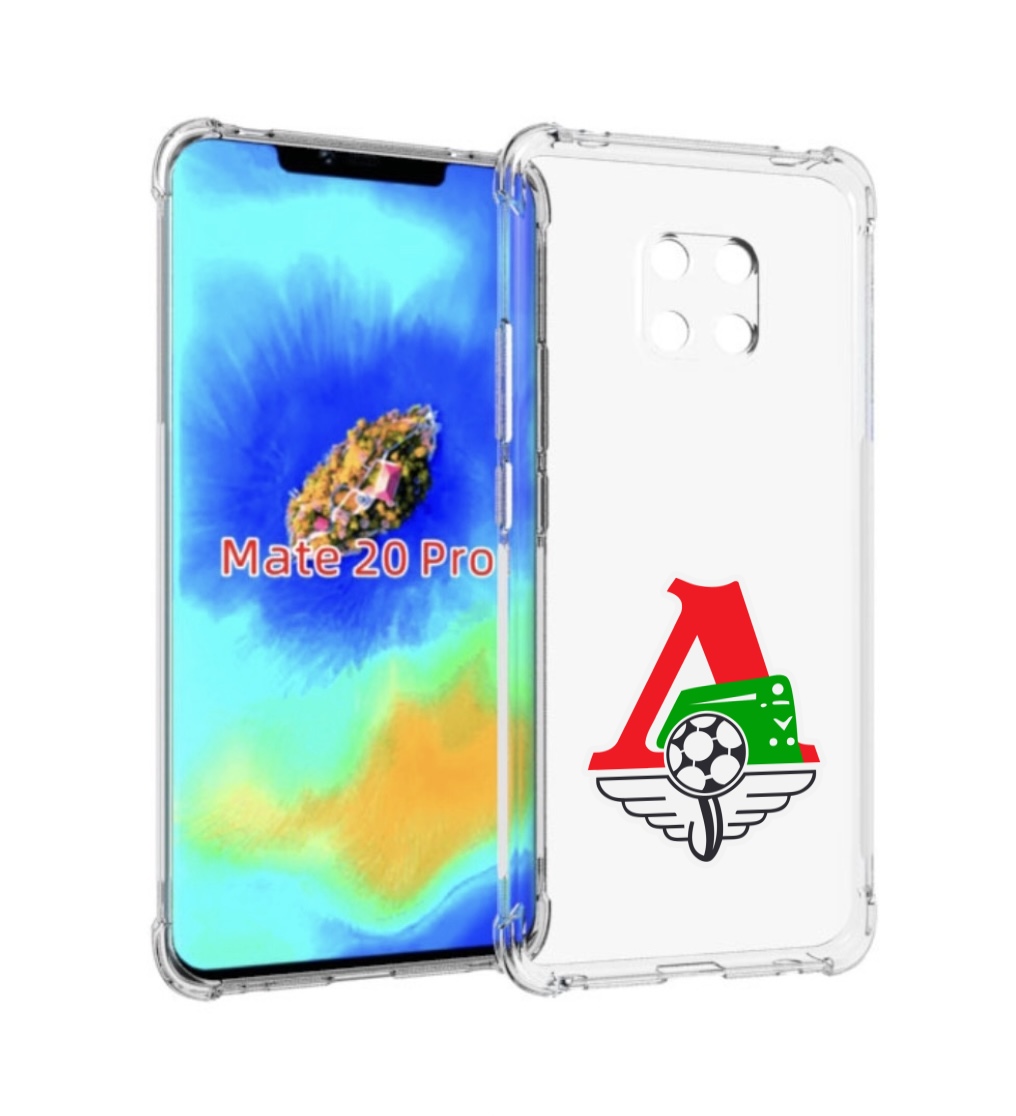 Чехол MyPads фк локомотив москва мужской для Huawei Mate 20 Pro/Mate 20 RS 6.39