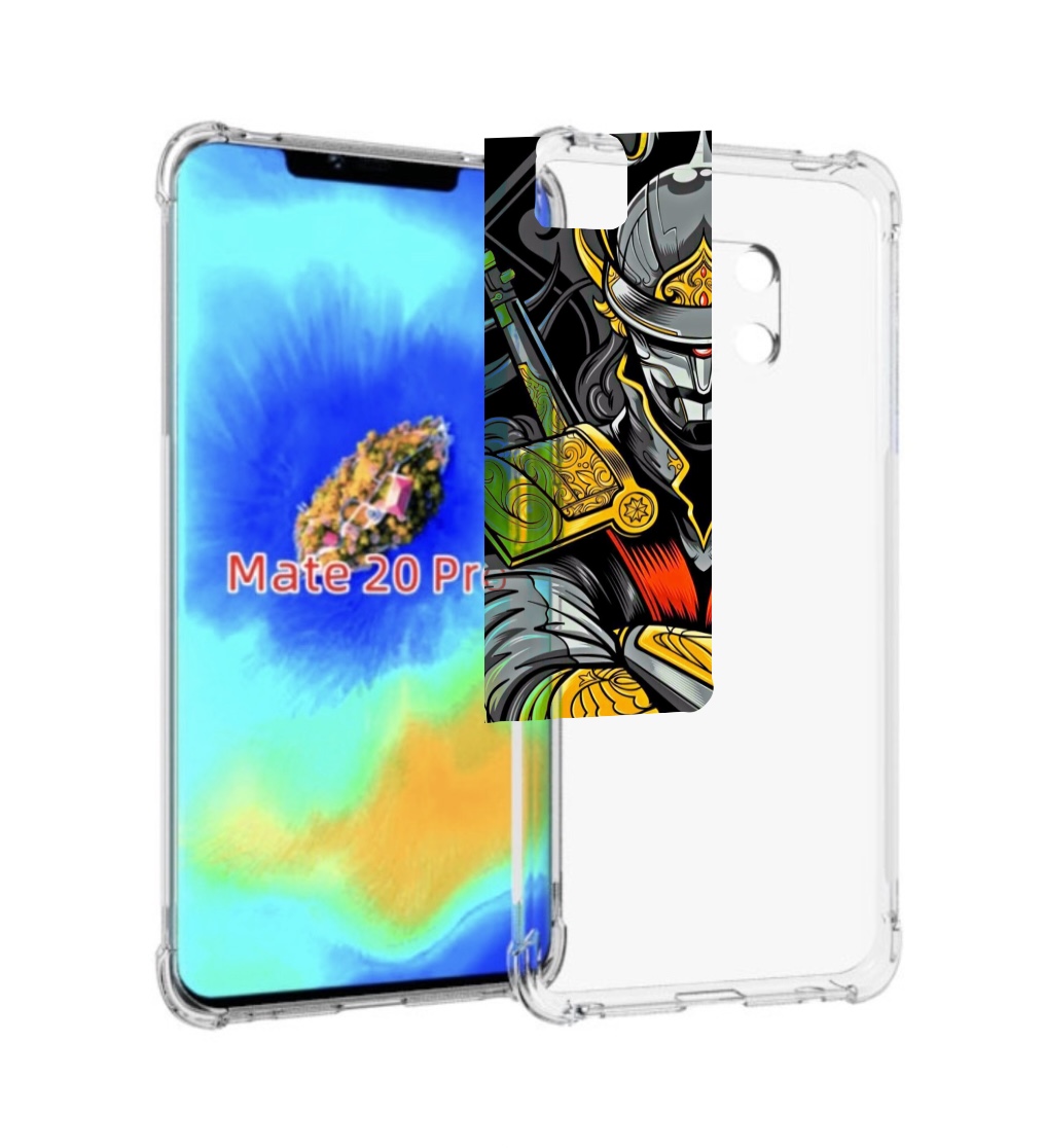 

Чехол MyPads самурай для Huawei Mate 20 Pro/Mate 20 RS 6.39, Прозрачный, Tocco