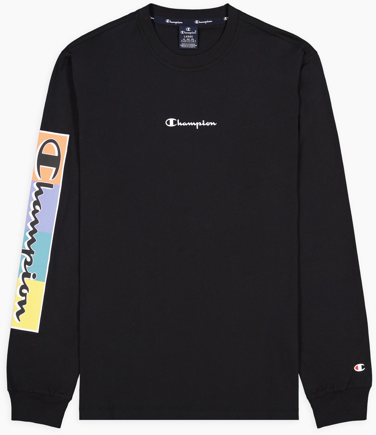 

Свитшот мужской Champion 217222-KK001 черный XL, 217222-KK001