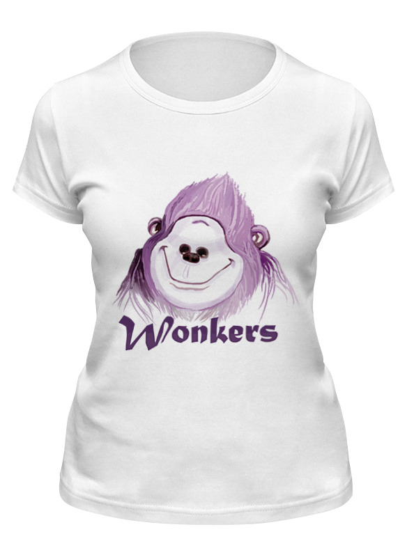 

Футболка женская Printio Wonkers the watilla белая L, Белый, Wonkers the watilla
