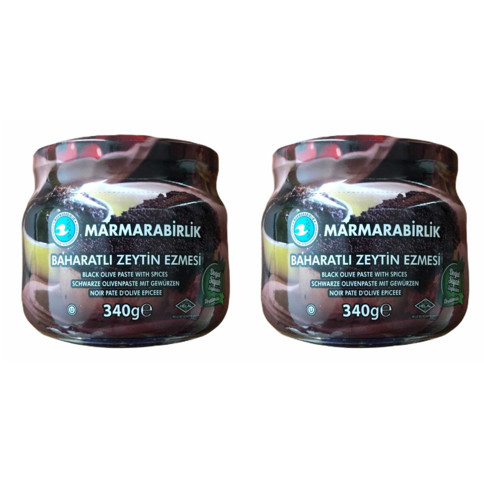 

Оливковая паста Marmarabirlik со специями, 340 г x 2 шт
