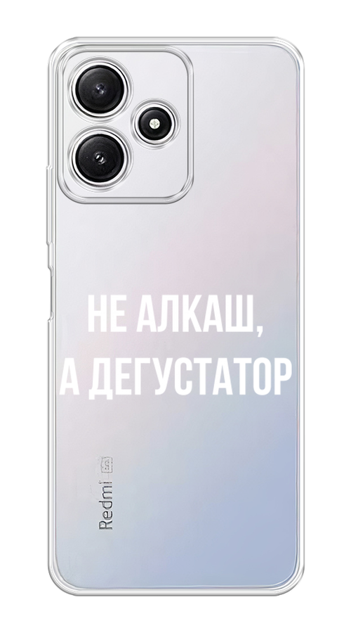 

Чехол на Xiaomi Redmi 12 5G/Redmi 12R "Дегустатор", Белый;бежевый, 319550-1