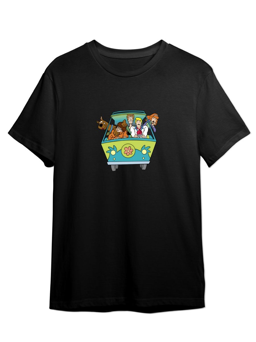 

Футболка унисекс СувенирShop Скуби Ду/Scooby-doo/Мультфильм 6 черная S, Черный, "Скуби Ду/Scooby-doo/Мультфильм" 6