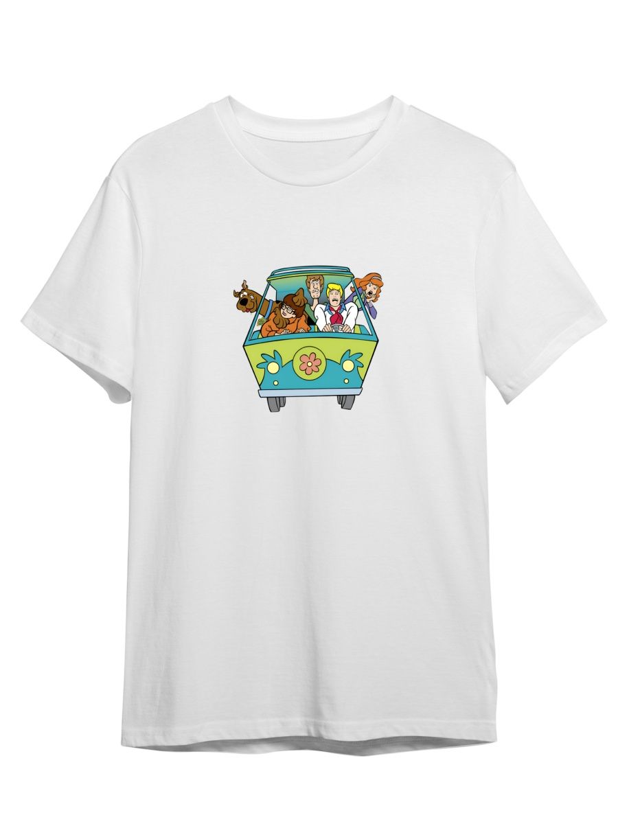 

Футболка унисекс СувенирShop Скуби Ду/Scooby-doo/Мультфильм 6 белая S, Белый, "Скуби Ду/Scooby-doo/Мультфильм" 6