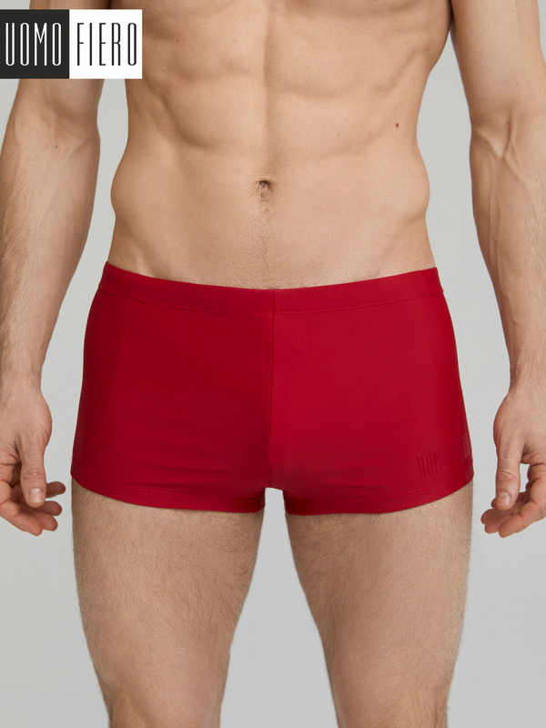 

Плавки мужские UOMO FIERO 11SU красные 54 RU, Красный, 11SU