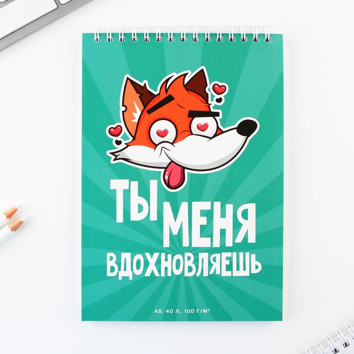 Скетчбук ArtFox А5, 40 л 100 г/м2 Лис, 2шт