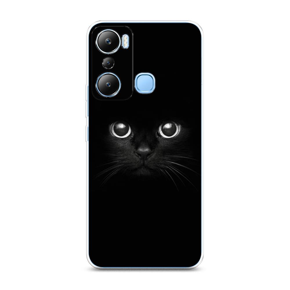 

Чехол Awog на Infinix HOT 20i "Взгляд черной кошки", Черный, 3102950-1