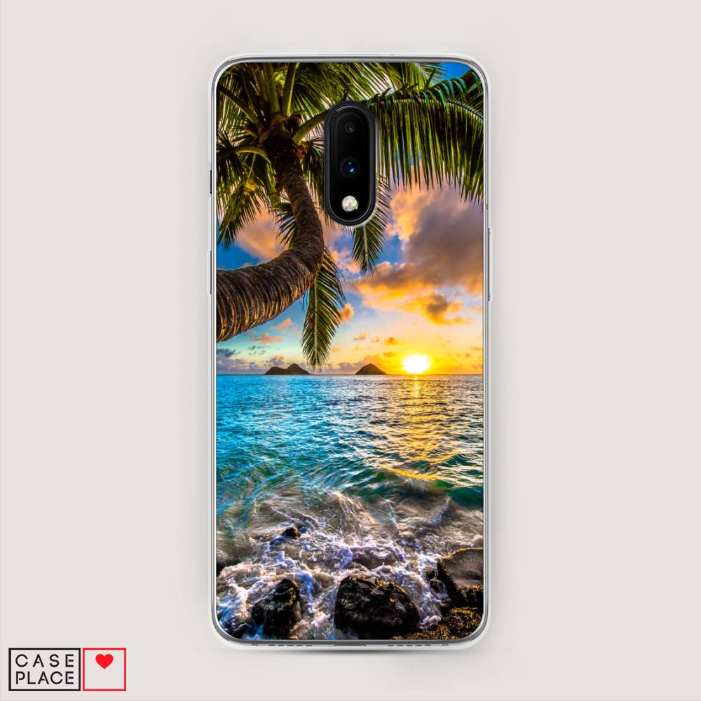 

Чехол Awog на OnePlus 7 / ВанПлас 7 "Восход 5", Голубой;желтый;зеленый, 150750-4