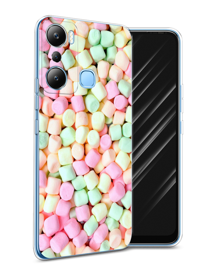 

Чехол Awog на Infinix HOT 20i "Marshmallows", Зеленый;желтый;розовый, 3102950-10