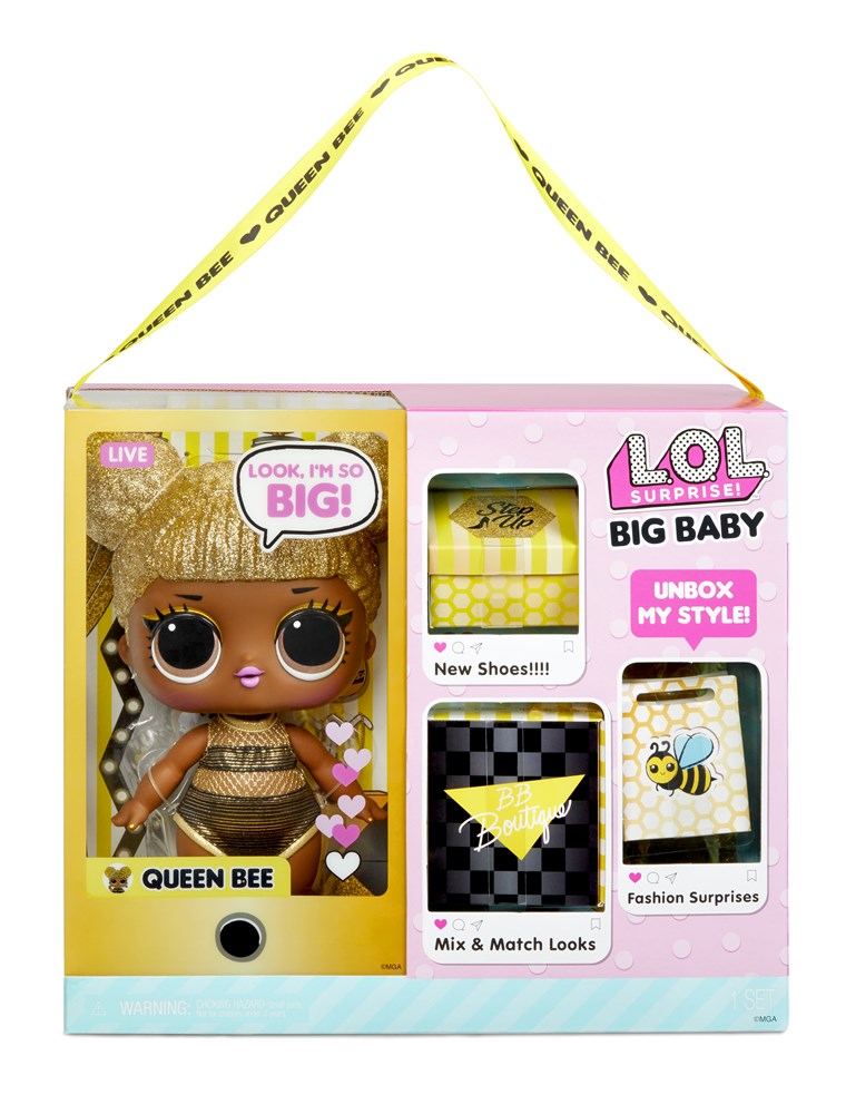 Кукла L.O.L. Surprise Big Baby - Queen Bee, 578192