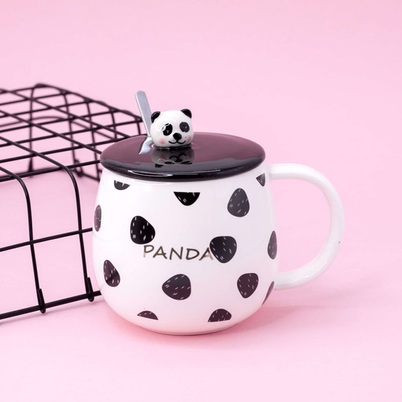 

Кружка King Panda 420 мл белая