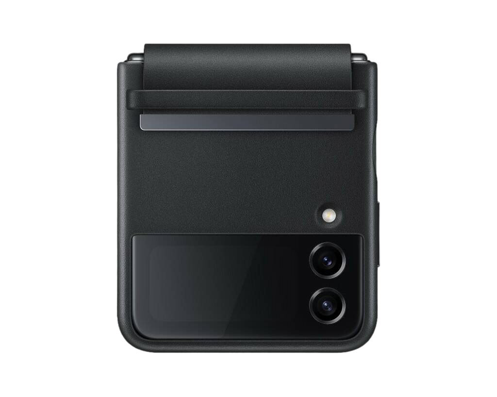 

(И)Чехол Samsung EF-VF721LBEGRU, Черный, Flap Leather Z Flip 4 Black (EF-VF721LBEGRU)