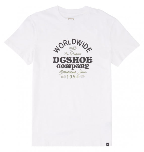 

Футболка мужская DC SHOES ADYZT05113 белая XL, Белый, ADYZT05113