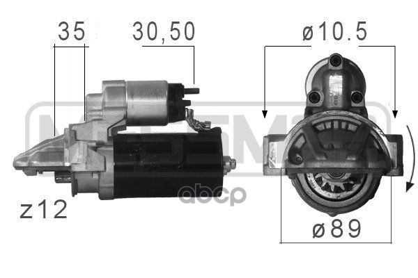 ERA Стартер FORD TRANSIT 22TDCi 11- 17kw ERA 220680 16520₽