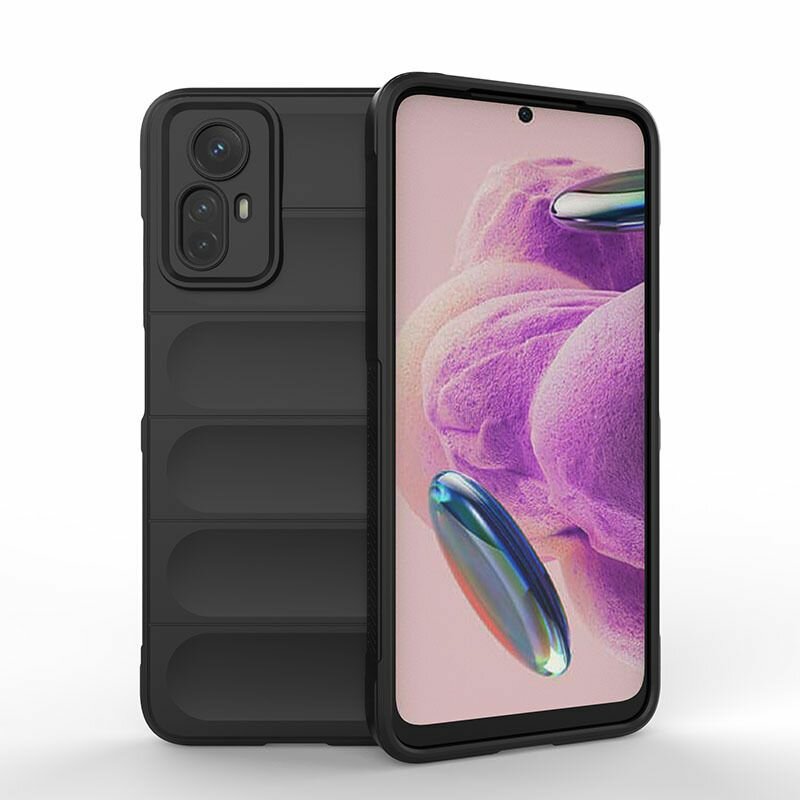 

Противоударный чехол Flexible Case для Xiaomi Redmi Note 12S 4G, черный, Flexible Case