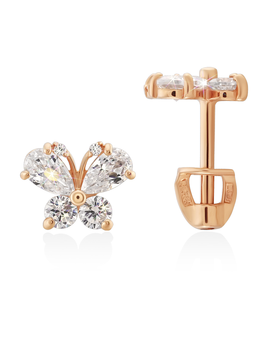 

Серьги из золота Azade 05-0783, фианит, 05-0783