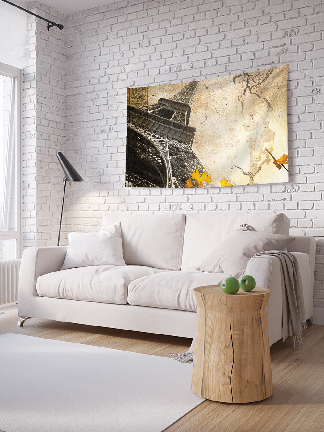 

Горизонтальное фотопанно JoyArty Под эйфелевой башней, из ткани, 100х150 см