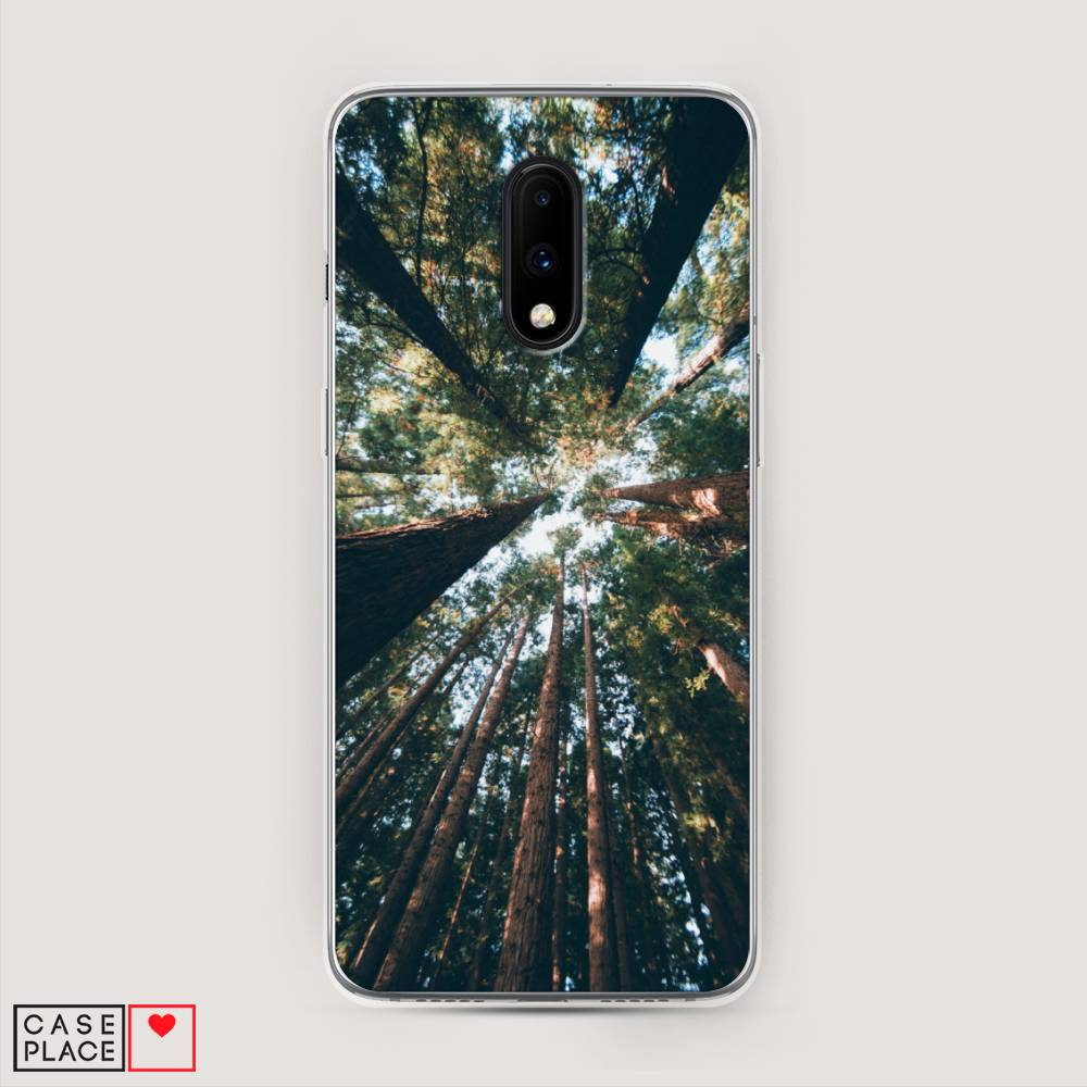 

Чехол Awog на OnePlus 7 / ВанПлас 7 "Лес 18", Зеленый;коричневый, 150750-4
