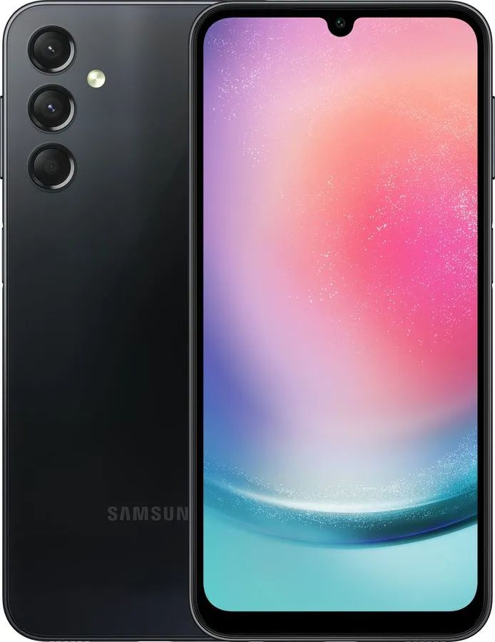 

Смартфон Samsung A24 4/128GB Black, Galaxy A24 4/128GB Black