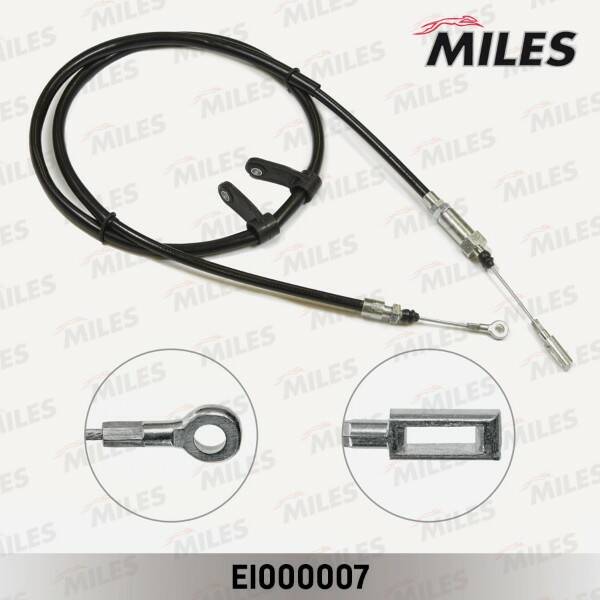 

MILES EI000007 Трос ручного тормоза MILES EI000007 PEUGEOT BOXER/CITROEN JUMPER/FIAT DUCAT