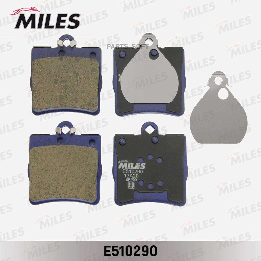 

Колодки тормозные задние (Смесь CERAMIC) MERCEDES-BENZ W202/W203/W209/W210/R MILES E510290