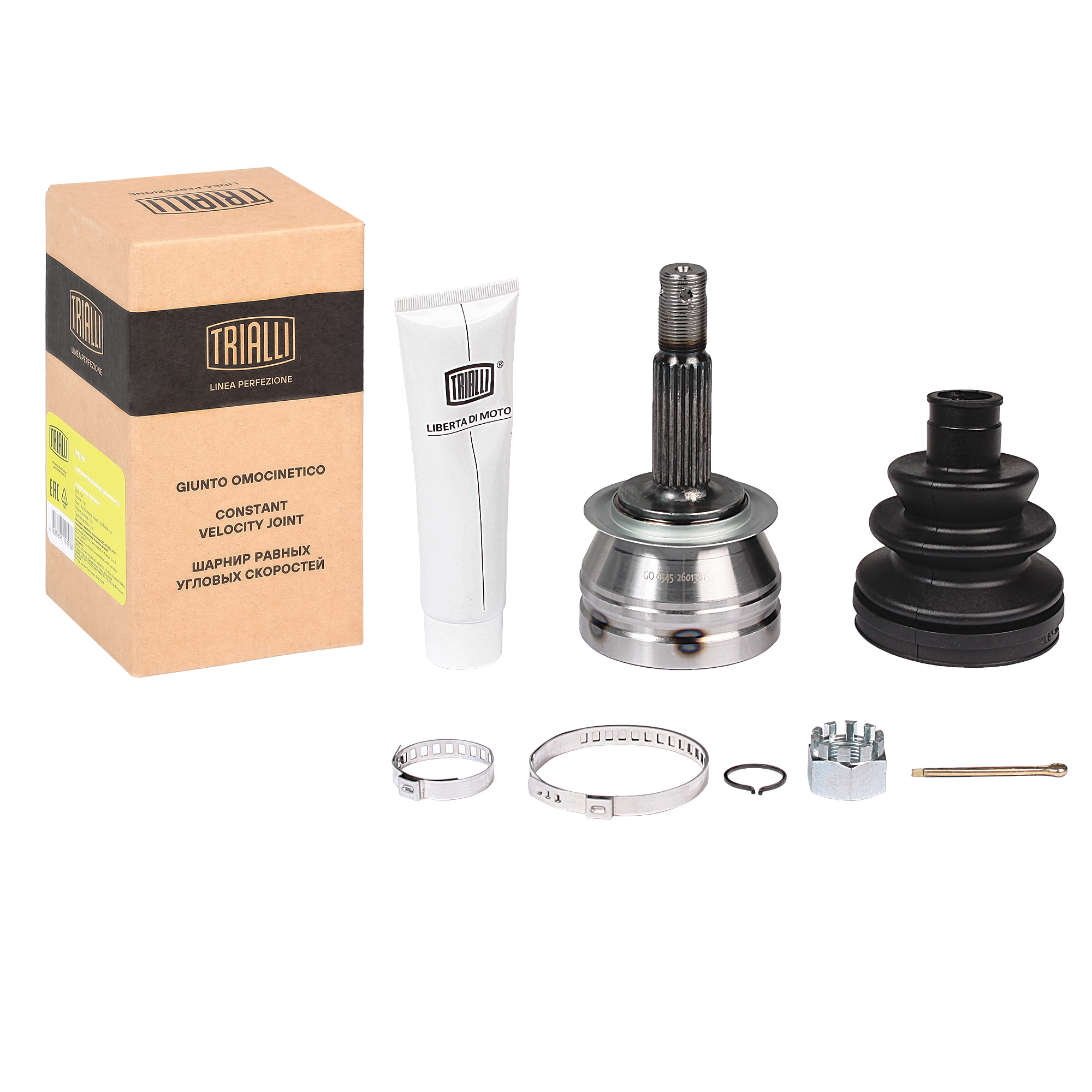 

TRIALLI ШРУС для ам Daewoo Nexia (95-) SOHC (наруж.) (GO 0545) Linea Perfecto
