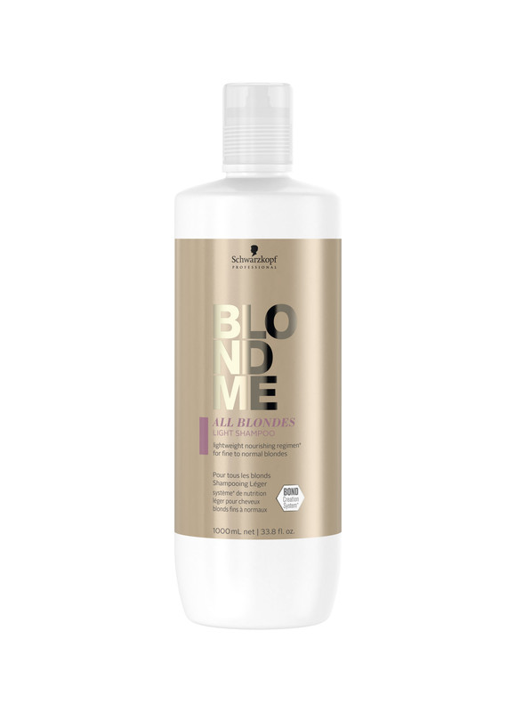 

Шампунь для тонких волос Schwarzkopf Professional BLONDME 1000 мл