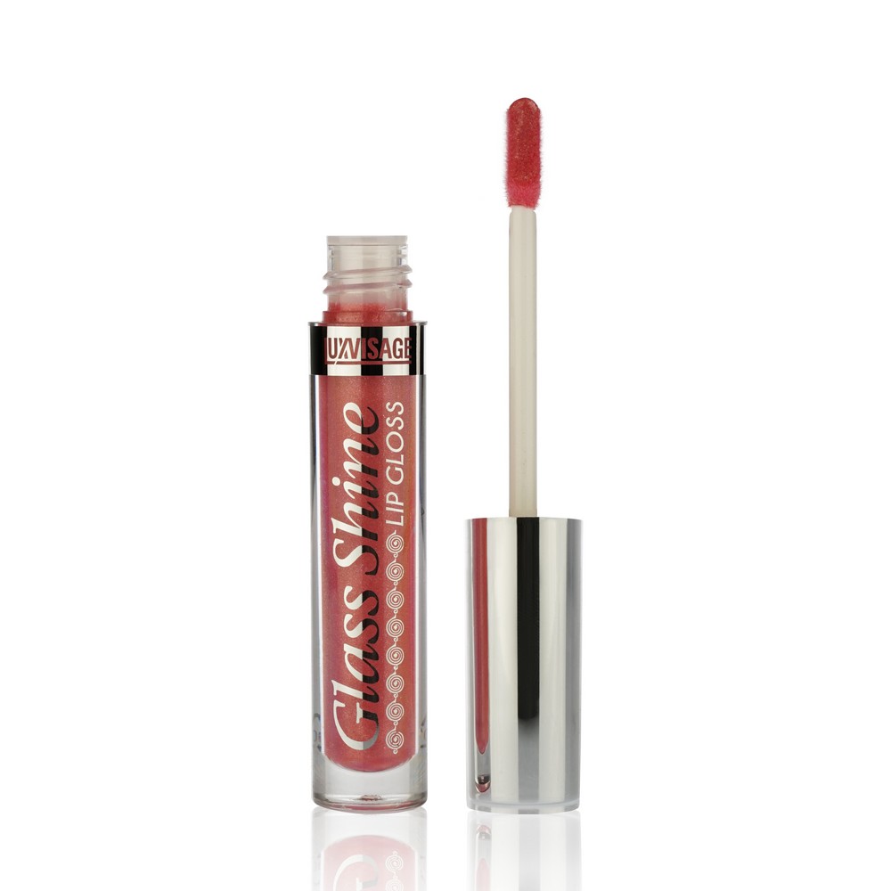 Блеск для губ Luxvisage Glass Shine мерцающий тон 18 3 г блеск для губ relouis pro lip glass 00 прозрачный с эффектом жидкого стекла 3 г