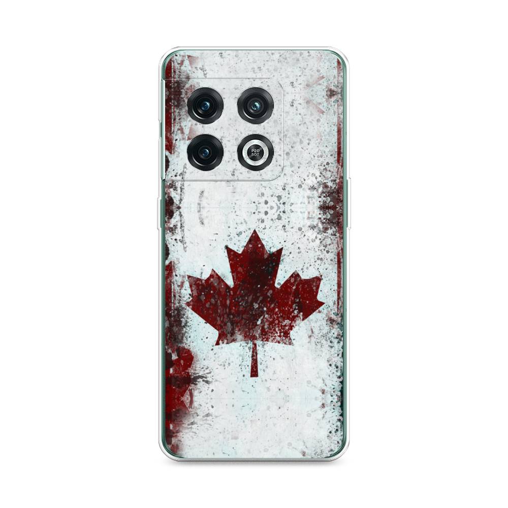 

Чехол Awog на OnePlus 10 Pro / ВанПлас 10 Pro "Канада", Белый;красный;черный, 152150-5