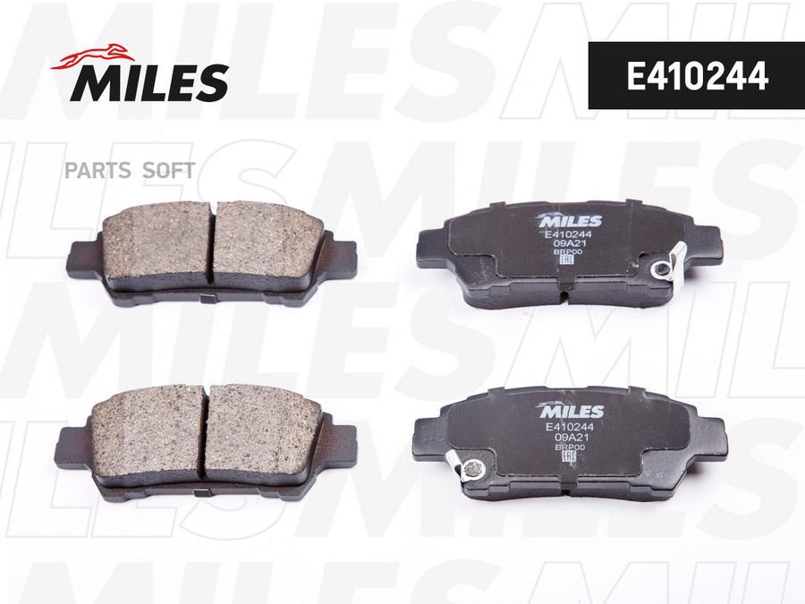 

Колодки тормозные Toyota Avensis Verso 2.0 01-, Previa 2.0-2.4 00- задние Lo MILES E410244