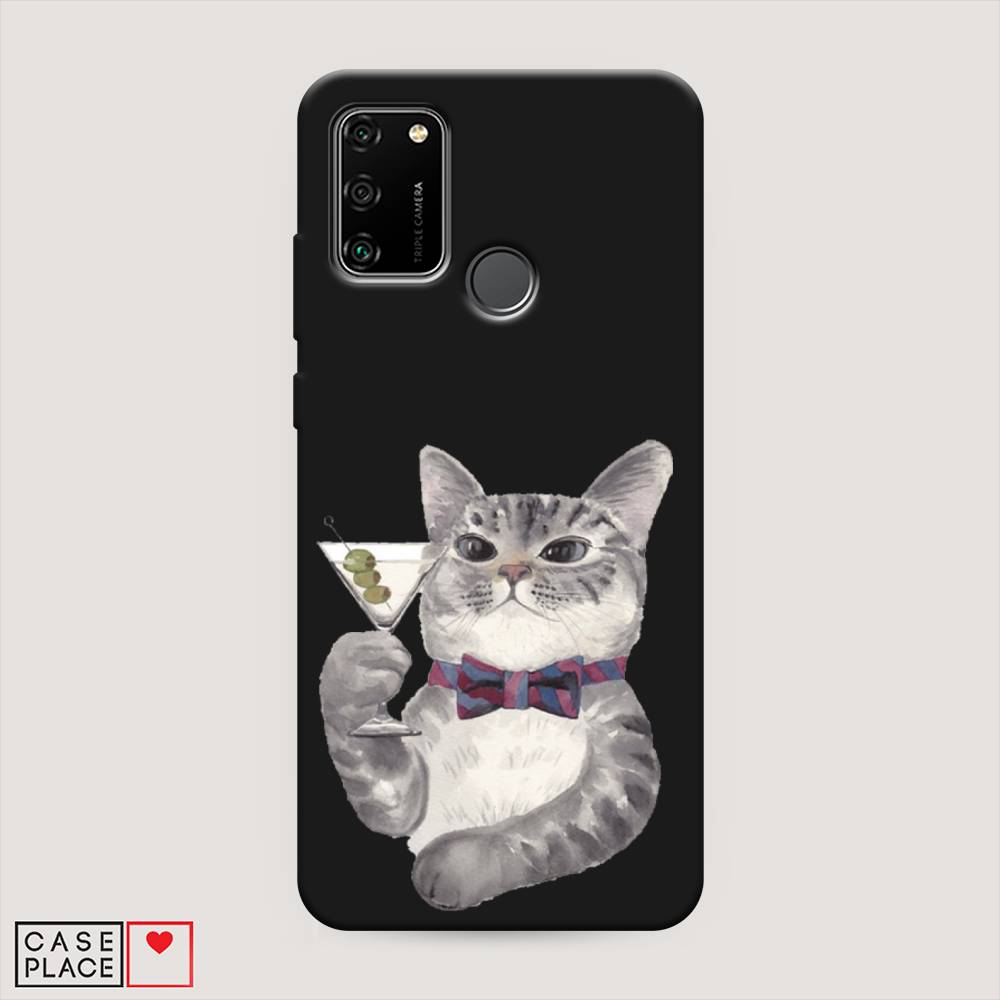 

Чехол Awog "Кот джентльмен" для Honor 9A